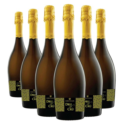 Crate of 6 Drusian Spumante Dru el Cru Prosecco